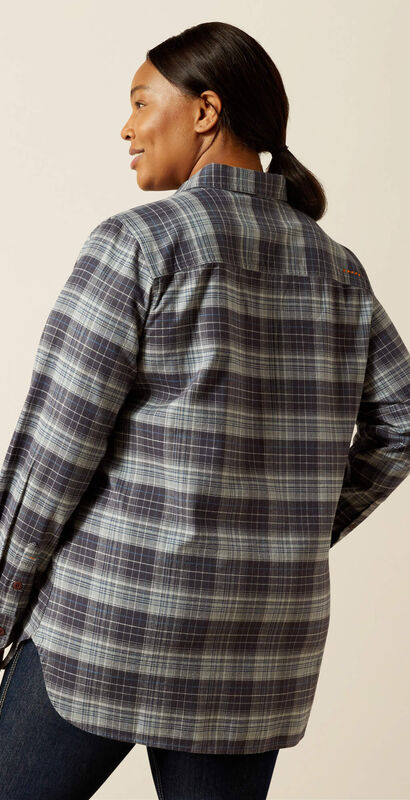 Rebar DuraStretch Flannel Tunic Back Plus